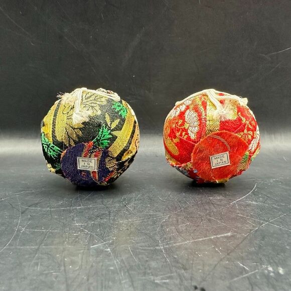 Vintage Japanese Dolls Daruma Hime Ningyo Pair Empress Jingu Hand painted - Picture 6 of 11